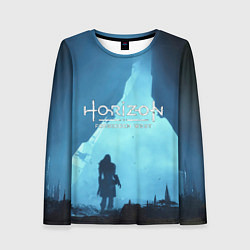 Лонгслив женский Horizon Forbidden West - таинственная неизвестност, цвет: 3D-принт