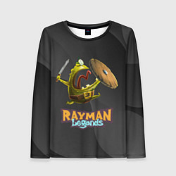 Лонгслив женский Rayman Legends Black, цвет: 3D-принт