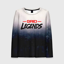 Лонгслив женский Grid Legends, лого, цвет: 3D-принт