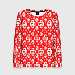 Женский лонгслив Red Pattern Dope Camo Dope Street Market Спина