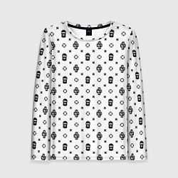 Лонгслив женский Узор White Dope Ski Mask Camo Dope Street Market, цвет: 3D-принт