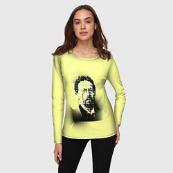 Лонгслив женский Портрет Чехова, цвет: 3D-принт — фото 2
