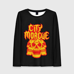 Женский лонгслив ZillaKami x SosMula City Morgue Черепа