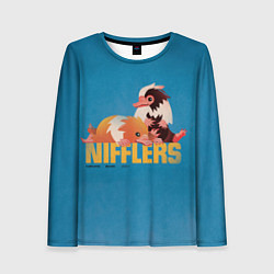 Женский лонгслив Фантастические Твари Nifflers