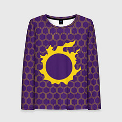 Лонгслив женский FINAL FANTASY XIV - МЕТЕОР Соты, цвет: 3D-принт