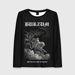 Лонгслив женский Burzum ishi krimpatul, цвет: 3D-принт