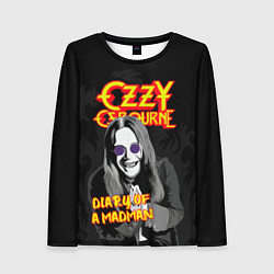 Лонгслив женский OZZY OSBOURNE ОЗЗИ ОСБОРН, цвет: 3D-принт