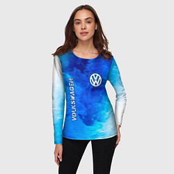 Лонгслив женский VOLKSWAGEN Volkswagen Пламя, цвет: 3D-принт — фото 2