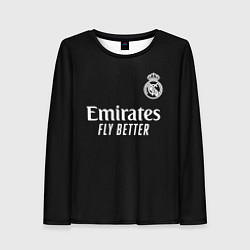 Женский лонгслив Real Madrid Vinicius Jr Реал Мадрид Винисиус