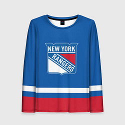 Лонгслив женский New York Rangers Панарин, цвет: 3D-принт