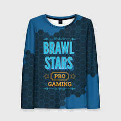 Лонгслив женский Игра Brawl Stars: PRO Gaming, цвет: 3D-принт