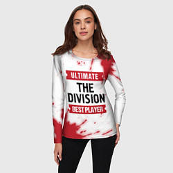 Лонгслив женский The Division: Best Player Ultimate, цвет: 3D-принт — фото 2