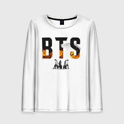 Лонгслив женский BTS Team Art, цвет: 3D-принт