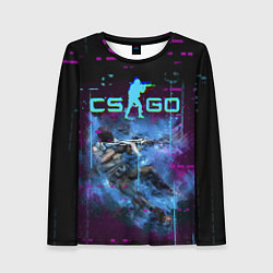 Лонгслив женский CS GO - Skin, цвет: 3D-принт