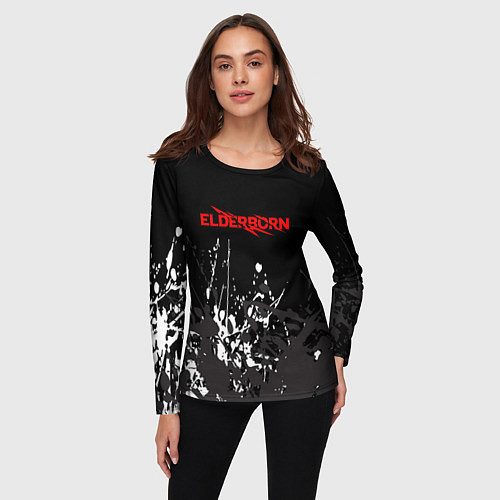 Женский лонгслив Elderborn game / 3D-принт – фото 3