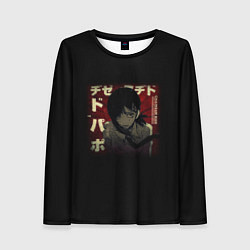 Лонгслив женский Человек-бензопила Пин, цвет: 3D-принт