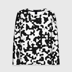 Лонгслив женский Камуфляж Cowskin средний, цвет: 3D-принт