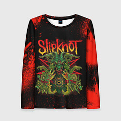 Лонгслив женский Slipknot satan, цвет: 3D-принт
