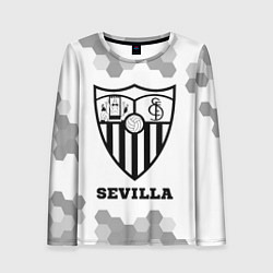 Лонгслив женский Sevilla sport на светлом фоне, цвет: 3D-принт