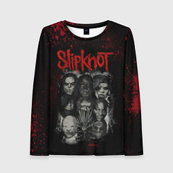 Лонгслив женский Slipknot dark, цвет: 3D-принт