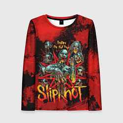 Лонгслив женский Slipknot red satan, цвет: 3D-принт