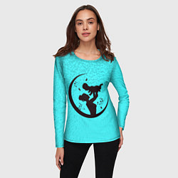 Лонгслив женский Дитя с мамой, цвет: 3D-принт — фото 2