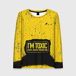 Лонгслив женский Toxic, цвет: 3D-принт