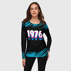 Лонгслив женский Made in 1976: vintage art, цвет: 3D-принт — фото 2