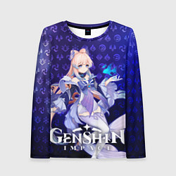 Лонгслив женский Кокоми элементали, цвет: 3D-принт