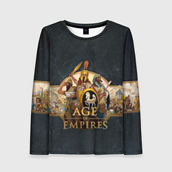 Лонгслив женский Age of Empires Эпоха империй, цвет: 3D-принт