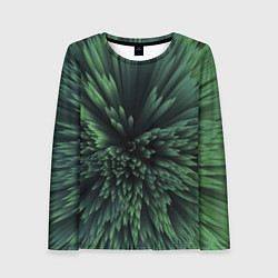 Лонгслив женский Колья острые, цвет: 3D-принт