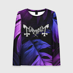 Женский лонгслив Mayhem neon monstera