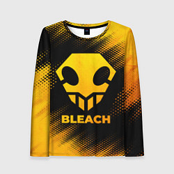 Лонгслив женский Bleach - gold gradient, цвет: 3D-принт