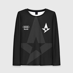 Женский лонгслив Форма Astralis black