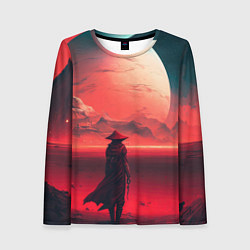 Лонгслив женский Красная планета, цвет: 3D-принт
