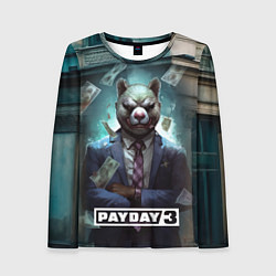 Женский лонгслив Payday 3 bear