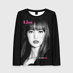 Лонгслив женский Blackpink Lisa Portrait, цвет: 3D-принт