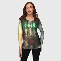 Лонгслив женский Атака Титанов Eren Yaeger, цвет: 3D-принт — фото 2