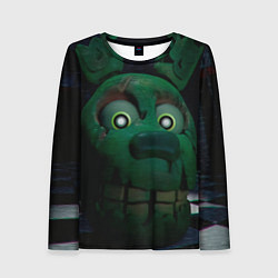 Лонгслив женский Спрингтрап голова, цвет: 3D-принт