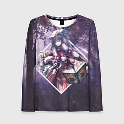 Лонгслив женский Touhou Project Пачули Нолидж, цвет: 3D-принт