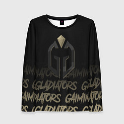 Лонгслив женский Gaimin Gladiators style, цвет: 3D-принт