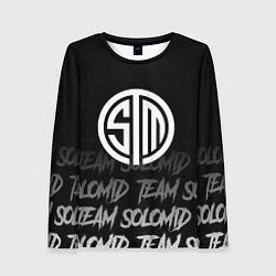 Лонгслив женский TSM style, цвет: 3D-принт