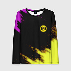Лонгслив женский Borussia Dortmund sport, цвет: 3D-принт