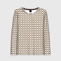 Женский лонгслив Цепь дуги