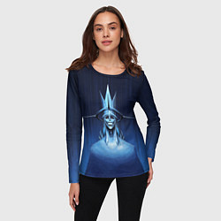 Лонгслив женский Статуя абсолютного существа, цвет: 3D-принт — фото 2