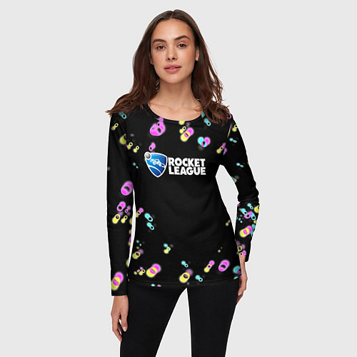 Женский лонгслив Rocket League game / 3D-принт – фото 3