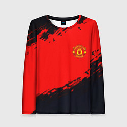 Женский лонгслив Manchester United colors sport