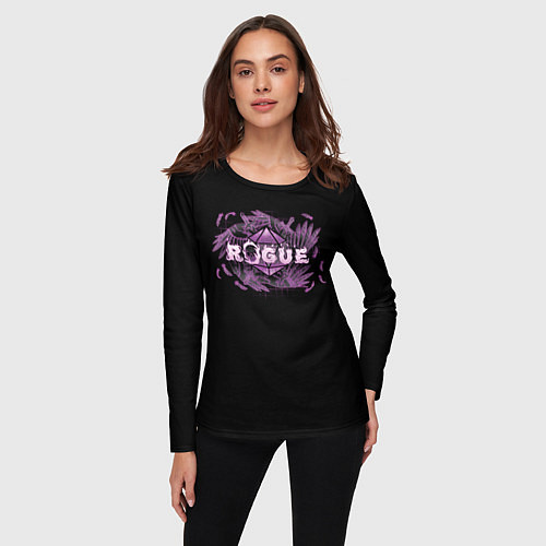 Женский лонгслив Rogue - DnD / 3D-принт – фото 3