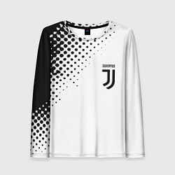 Женский лонгслив Juventus sport black geometry