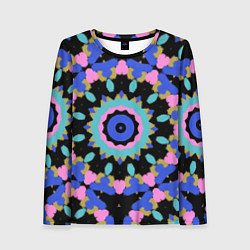 Женский лонгслив Народные узоры